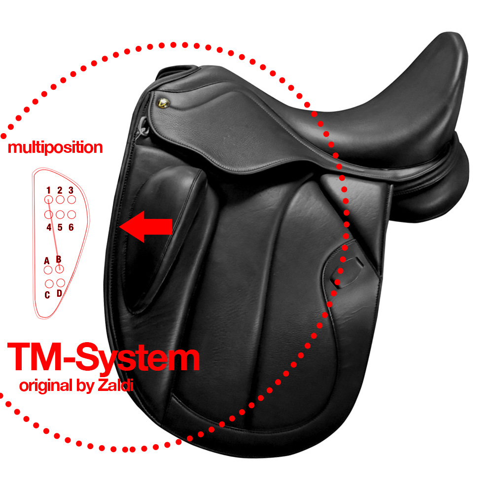 SILLA INGLESA DOMA CASTEL-TM CON TACO MUSLERA
