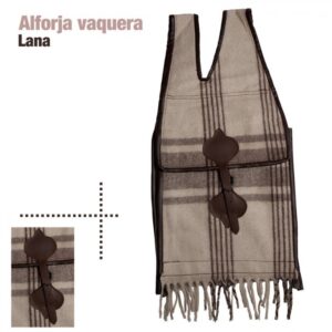 ALFORJAS LANA PARA SILLAS VAQUERAS