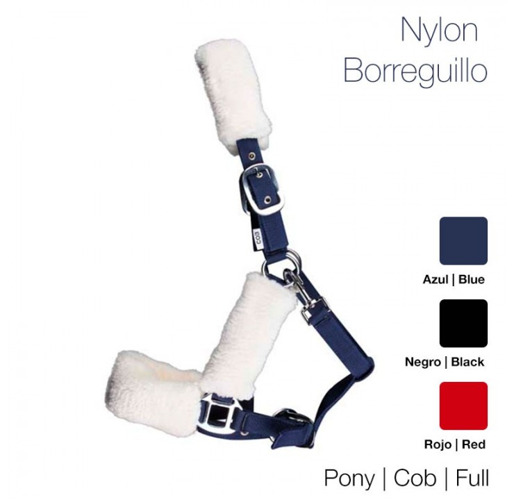 CABEZADA CUADRA NYLON BORREGUILLO