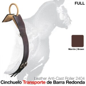 CINCHUELO VOLTEO CUERO CON ANILLA CENTRAL AGARRADOR