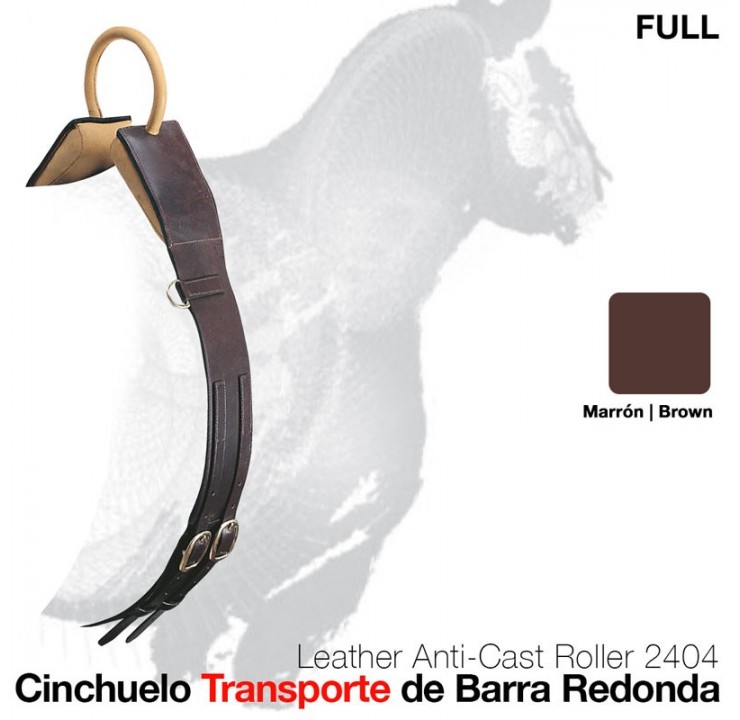 CINCHUELO VOLTEO CUERO CON ANILLA CENTRAL AGARRADOR