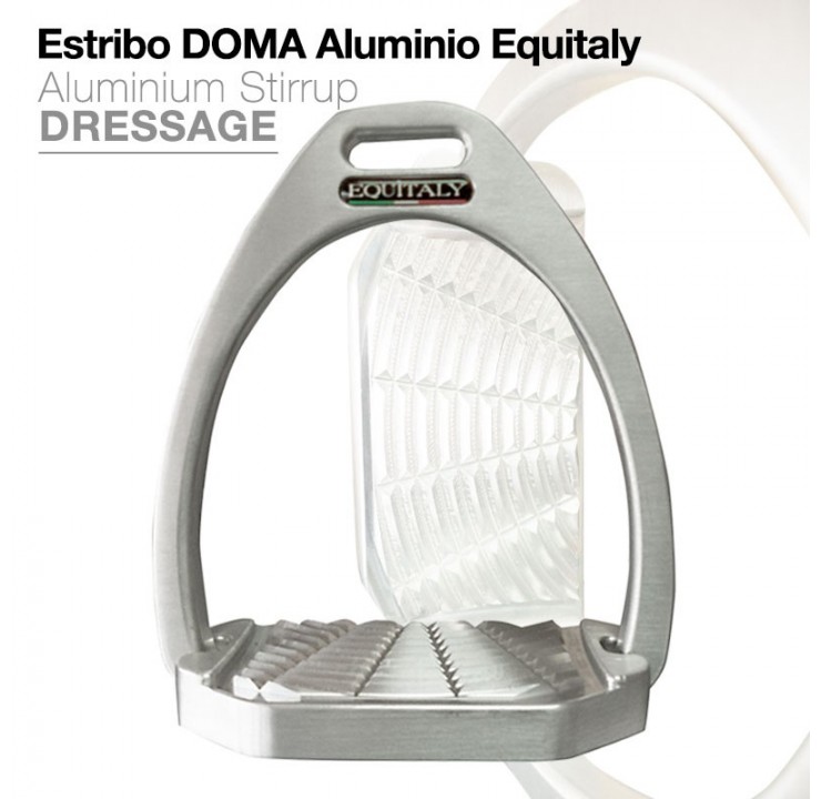 ESTRIBO INGLÉS ALUMINIO EQUITALY DOMA ALUMINIO