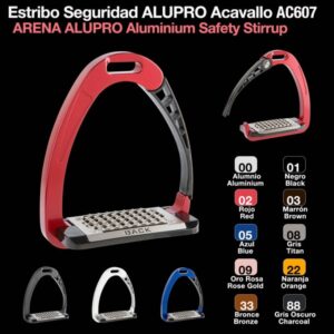ESTRIBO SEGURIDAD ALUPRO ACAVALLO AC607 ALUMINIO
