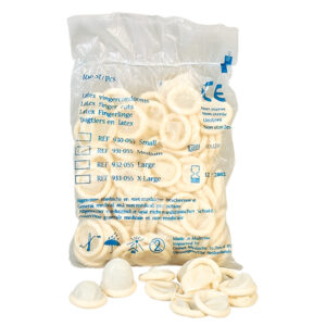 DEDALES DE LATEX - BOLSA 100U.