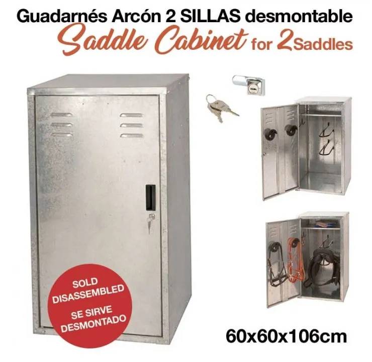 GUADARNÉS ARCÓN 2 SILLAS DESMONTABLE 60x60x106cm 30kg