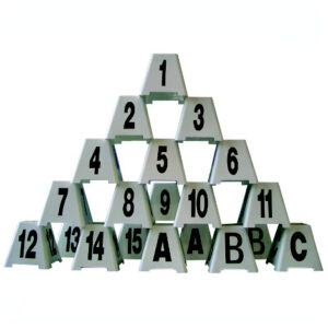 JUEGO DE LETRAS Y NUMEROS (20 PIRAMIDES)