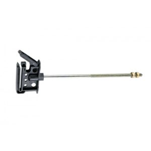 Aislador separador de 20 cm poste metal. 10 UDS.