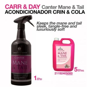 ACONDICIONADOR COLA/CRINES CARR & DAY & MARTIN MANE & TAIL C/PULVERIZADOR 500 m.l