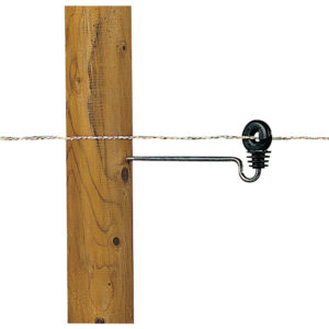 Aislador de rosca madera de 20 cm 10 UDS.