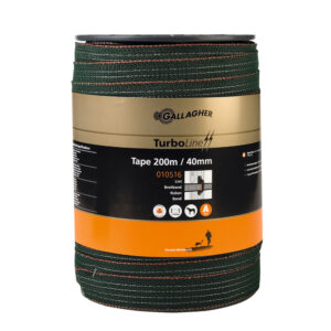 Cinta Turbo Tape verde 40 mm (rollo 200 m)