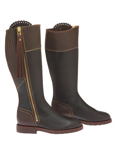 BOTA COUNTRY MONTERIA SERRAJE ALTA CON ELASTICO (PAR)