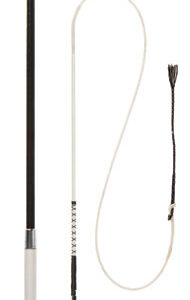 FUSTA ENGANCHE COUNTRY DE FIBRA CON EMPUÑADURA PVC Y TRALLA CORTA