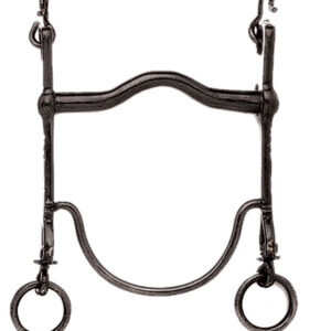 BOCADO HH VAQUERO BARRA INFERIOR CURVA NEGRO