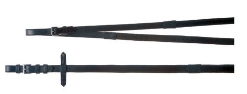 RIENDAS LEXHIS CUERO DOMA CLASICA CON GOMA INTERIOR