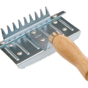 ALMOHAZA COUNTRY METÁLICA GALVANIZADA CUADRADA ASA MADERA
