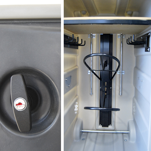 CAJON GUADARNES EQUIP´HORSE CLUB CON RUEDAS PLASTICO - Imagen 3