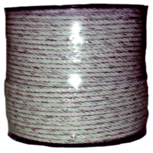 CORDON CERCA ELECTRICA (BOBINA 200 M.) 3 H. CONDUCTORES BLANCO