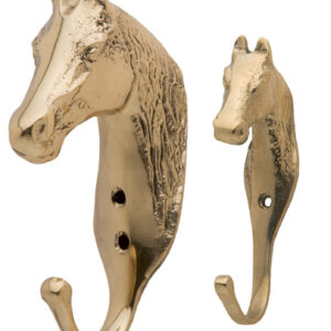 PERCHA CABEZA CABALLO LATON