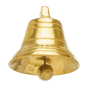 CAMPANA METALICA BOCA BAJA