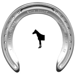 HERRADURA KERCKHAERT KINGS PLATE EXTRA SOUND ALUMINIO 1 PESTAÑA DELANTERA 28