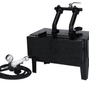 HORNO NC WHISPER MOMMA 2 QUEMADORES CON PUERTA Y ABERTURAS LATERALES