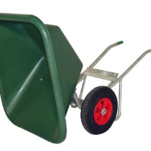 CARRETILLA ESTABLO EQUIP´HORSE PLASTICO/ACERO GALVANIZADO 2 RUEDAS BASCULANTE
