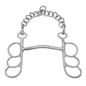 BOCADO SEFTON BARCELONA 3 ANILLAS CON EMBOCADURA ARCO
