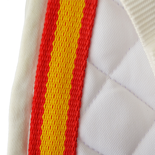 MANTILLA HH ALGODÓN ACOLCHADA CON RIBETE DE BANDERA ESPAÑOLA - Imagen 2