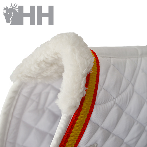 MANTILLA HH ALGODÓN ACOLCHADA CON RIBETE DE BANDERA ESPAÑOLA - Imagen 3