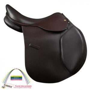 Silla Inglesa Salto Lestter 17'5" Negro