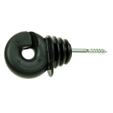 Aislador rosca madera 25 uds.