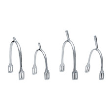 ESPUELA INGLESA SEFTON MUJER PUNTA RECTA INOXIDABLE SIN RULETA (PAR)