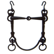 BOCADO ROLDAN CON EMBOCADURA PARTIDA Y BARRA INFERIOR ARTICULADA