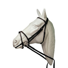 CABEZADA SUHIS PLANA CON CIERRABOCAS RIENDAS LISAS