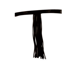 FRONTALERA VAQUERA CUERO CON MOSQUERO