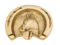 CENICERO HERRADURA CON CABEZA CABALLO 