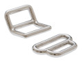HEBILLA TIRO ENGANCHE SIN CLAVILLO (JUEGO 2 PIEZAS)  