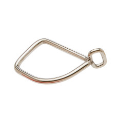 PASARIENDAS ENGANCHE TRIANGULAR SIN ROSCA INOXIDABLE