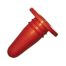 TAPON PEZONERA PLAST.NARANJA